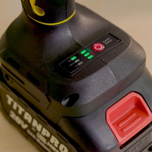 ToolMaster Taladro Inalámbrico Recargable Kit 6 en 1 Premium Titan Pro con 16 piezas Cabezales Intercambiables Taladro, Desarmador, Cortadora Incluye Caja De Herramientas