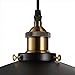 BAYCHEER Industrial Adjustable Gooseneck Wall Sconce Mounted Lamp Pulley Wall Lamp Wheel Wall Light use E26 Light Bulb Socket for Indoor Restaurant Barn, Black