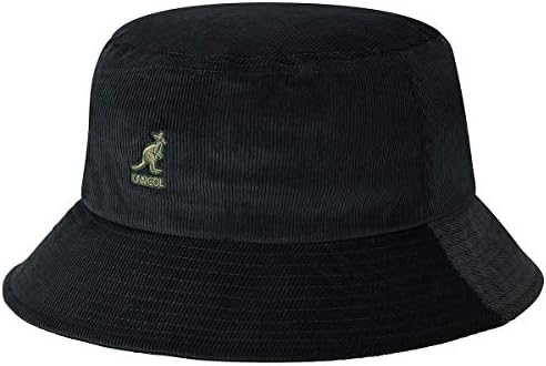 Kangol Cord Casual - Wood/M Black at Amazon Women's Clothing store
