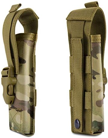 Xidan Tactical Flashlight Pouch Holster Case Belt Pouch, Molle EDC Organizer Pouch EMT Mini Scissor Tool Pouch