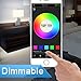 MagicLight WiFi Smart Light Bulb, Dimmable, Multicolor, Wake-Up Lights, No Hub Required, Magic Light Compatible with Alexa and Google Assistant