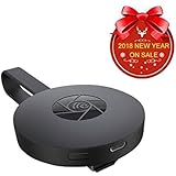 HDMI Miracast Dongle Adapter , Kicpot WiFi Wireless HDMI Display Dongle Miracast DLNA Airplay Receiver Streaming Mirroring from Iphone Ipad Android Smart Device to HD TV Projector