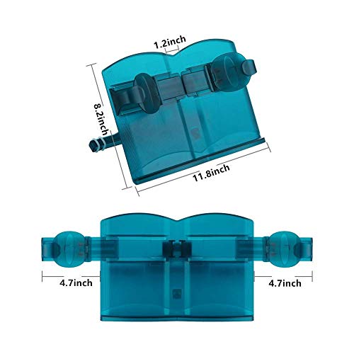 Book Stand, BTLIN Adjustable Book Holder for Cook Music Note Document Book Rest, 180 Angle Portable Reading Stand for Tablet, Blue