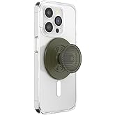 PopSockets Phone Grip for MagSafe, Magnetic Holder, Phone Stand, Green - Fluted Fatigue