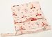 Wet Dry Bag Baby Cloth Diaper Nappy Bag Reusable with Two Zippered Pockets (Baby Fox)