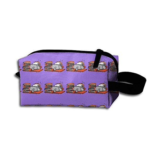 Cartoon Funny Japanese Sushi Storage Cosmetic Bag Portable Travel Makeup Bag Packing Pouches