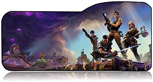 TEMOR Professional Gaming Mouse Pad, Custom Design Stitched Edges Waterproof Non-Slip Rubber Base Mousepad Great for Laptop, Computer & PC (73x33 baolei)