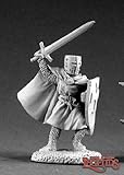Reaper Miniatures Knight Templar #02119 Dark Heaven Legends Unpainted Metal