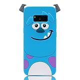 Galaxy S8 Plus Case, MC Fashion Cute 3D Cartoon Monsters James P. Soft Protective Silicone Phone Case for Samsung Galaxy S8 Plus 2017 Release (James P.)