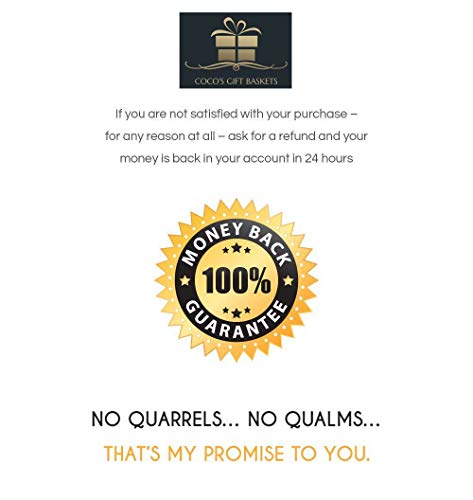 Holiday Nut and Dried Fruit Gift Basket by Coco's. Savory & Healthy Gourmet Mixed Nuts. Perfect for Christmas, Holidays, Birthdays, Clients, Family Parties. 1-Year Guarantee. (Nuts & Dried Fruits)