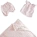 aden + anais Metallic Dream Blanket, 100% Cotton Muslin, 4 Layer Lightweight and Breathable, Large 47 X 47 inch, Primrose