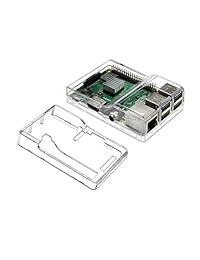 Vilros Raspberry Pi 3 B+ (B Plus) con doble funda transparente y fuente de alimentación de 2,5 A [modelo 2018]