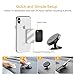 Magnetic Phone Holder, Car Phone Mount, Baseus Car Cell Phone Holder for Car Dashboard, Compatible with iPhone X / 8/8 Plus / 7/7 Plus, Samsung S9 / S8 / S7/ S6 and More