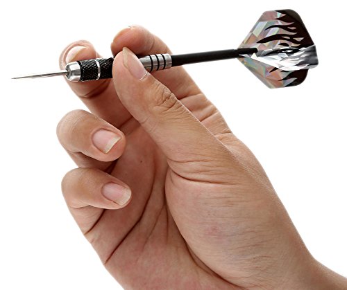 Taloyer Steel Tip Darts Tungsten Barrel Aluminium Dart Shaft Professional Set &Case - Thumbnail 4