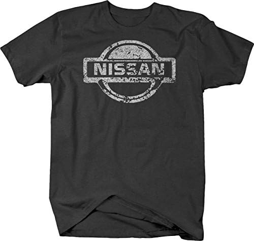 One Stop Services Distressed - Nissan Bar Circle Hamburger Logo Tshirt - XLarge
