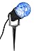 Gemmy 88619 Lightshow Stake Projection Kaleidoscope Spot Light, Black Blue