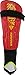 Vizari Malaga Soccer Shin Guards for Kids | Soccer Gear for Boys Girls | Protective Soccer Equipment | Adjustable Straps- Red, XS Size