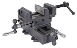 WEN 413CV 3.25" Compound Cross Slide Industrial Strength Benchtop and Drill Press Vise