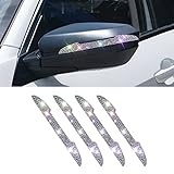 4 PCS Bling Rhinestone Car Door Handle Scratch