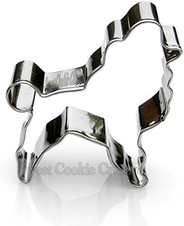 Poodle Dog Cookie Cutter- Stainless Steel