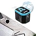 Travel Adapter - EPICKA All in One Worldwide Universal Power Adapter AC Plug Adapter with Dual USB Charging Ports for USA EU UK AUS Cell Phone Tablet Laptop (Blue)
