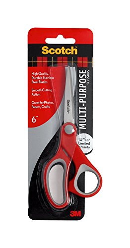 Scotch Multi-Purpose Scissor, 6-Inches (1426)