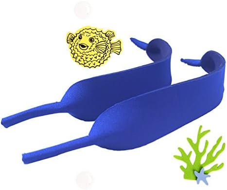 Baby Glasses Strap - 2 Pack with Bonus Deep Sea Sticker Set
