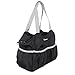 Damero Diaper Bag Nappy Tote Organizer Bag Pouch with Multiple Pockets and Stroller Straps (Black)