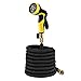 Garden Hose,50ft Expanding Garden Hoses with 9 Funtions Spray Nozzle,Extra Strength Fabric 5000D,the Best Double Latex Core Solid Pure Brass Connector (50)