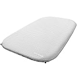 KingCamp Camping Double Sleeping Pad Foam Mat Mattress - Self Inflating Thick Pad with Carry Bag, Suitable for Family Outdoor Activities (Grey-Deluxe Double)