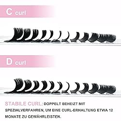 Eyelash Extensions C-0.07-10 Volume Lash Extensions