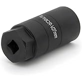 A ABIGAIL Oil Pressure Switch Socket, 1 1/16'' x up to 2-5/8'', Fits 3/8'' Drive or 1 1/8'' Hex, High Performance Chrome Moly