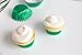 Fox Run Green Foil Disposable Bake Cups, 1.75 x 1.75 x 1