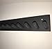 Wood Baseball Mini Bat Rack Display 9-17 Bats Black Storage Hang Wall Mount Sport