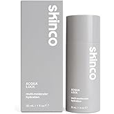Skinco Aqua Lock Advanced Hyaluronic Acid Serum – Multi-Molecular Hydration with Aloe, Green Tea & Vitamin E | Plumps, Moisturizes & Soothes Skin (1 fl oz)