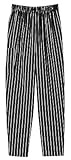 White Swan Five Star Chef Apparel Unisex Cotton Pull-On Baggy Pant, 34