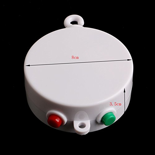 Fang sky 35 Songs Rotary Baby Mobile Crib Bed Toy Music Box Movement Bell Nursery New - Thumbnail 4