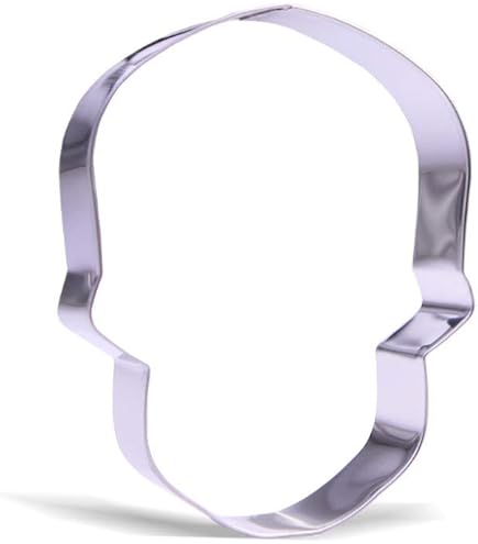 R&M International 5858 Skull Cookie Cutter 3.25" With Cutouts - Tinplated Steel For Baking, Fondant, Crafts - View #13
