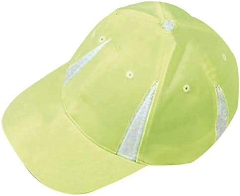 High-Visibility Reflective Baseball-Style Cap Hat Neon Running Biking Hunting