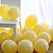 Party Pastel Balloons 100 pcs 10 inch Macaron Candy Colored Latex Balloons for Birthday Wedding Engagement Anniversary Christmas Festival Picnic or any Friends & Family Party Decorations-pastel yellow