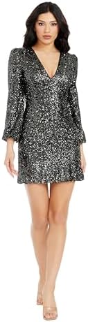 dress the population lola sequin bodycon dress Dress the Population Lola Dress - Black