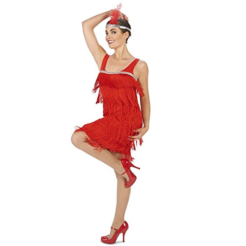 Roarin' Red Flapper Adult Costume