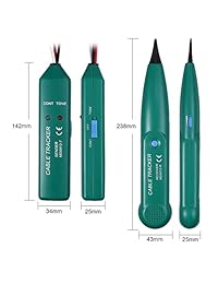 Proster MASTECH MS6812 teléfono línea de alambre de cable de teléfono generador de tonos Sonda Tracer Tracker comprobador