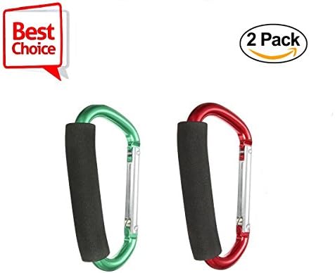 NowBaby Baby stroller hook | Multipurpose Handy Stroller Hooks | Mommy Hooks, Perfect Stroller Accessories Clips stroller hook, Secure Purses, Diaper Bags, Shopping bags hook,stroller clips.