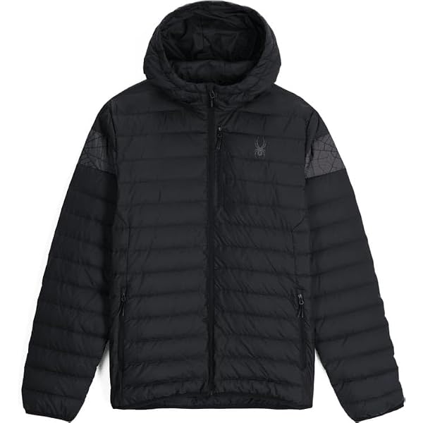 Spyder Men's Zenith Hooded Down Insulated Jacket at Amazon Men's