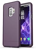 Encased Samsung Galaxy J8 Case Purple, Slim Protective Grip Phone Cover (Slimshield Series) Ultra Thin Fit Design for Galaxy J8