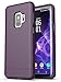 Encased Samsung Galaxy J8 Case Purple, Slim Protective Grip Phone Cover (Slimshield Series) Ultra Thin Fit Design for Galaxy J8