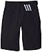 adidas Golf Boys Puremotion Stretch 3 Stripes Shorts, Black/Vista Grey, Large
