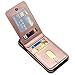 LakiBeibi for iPhone Xs Max Case, Premium Leather Anti-Scratch iPhone Xs Max Wallet Case with Credit Card Slots Folio Flip Shockproof Protective Cover for iPhone Xs Max 6.5 Inch (2018) - Rose Gold