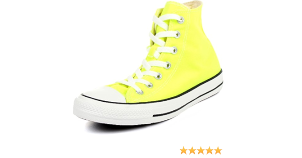 electric yellow converse